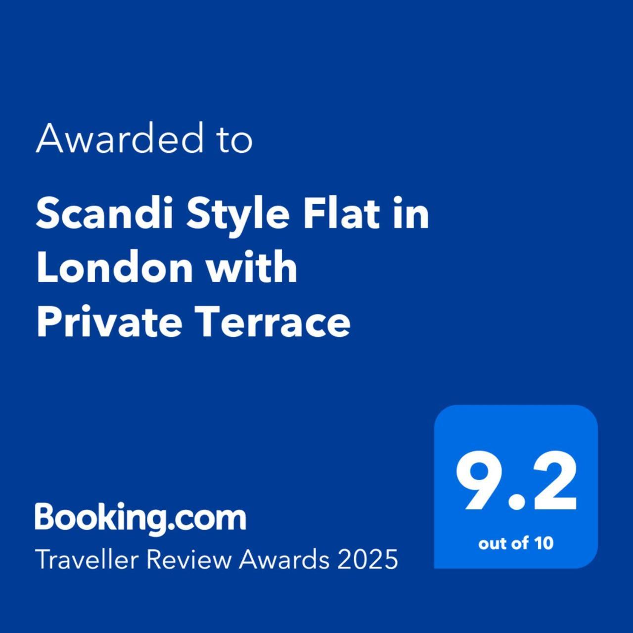 Scandi Style Flat In London With Private Terrace Zewnętrze zdjęcie